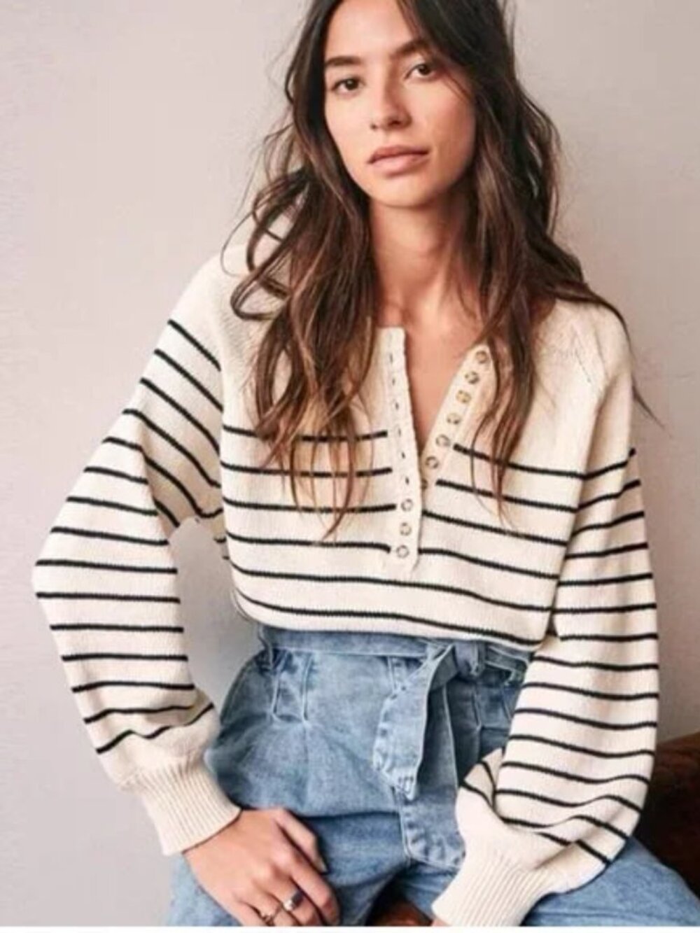 Sezane NWOT LÉONTINE JUMPER